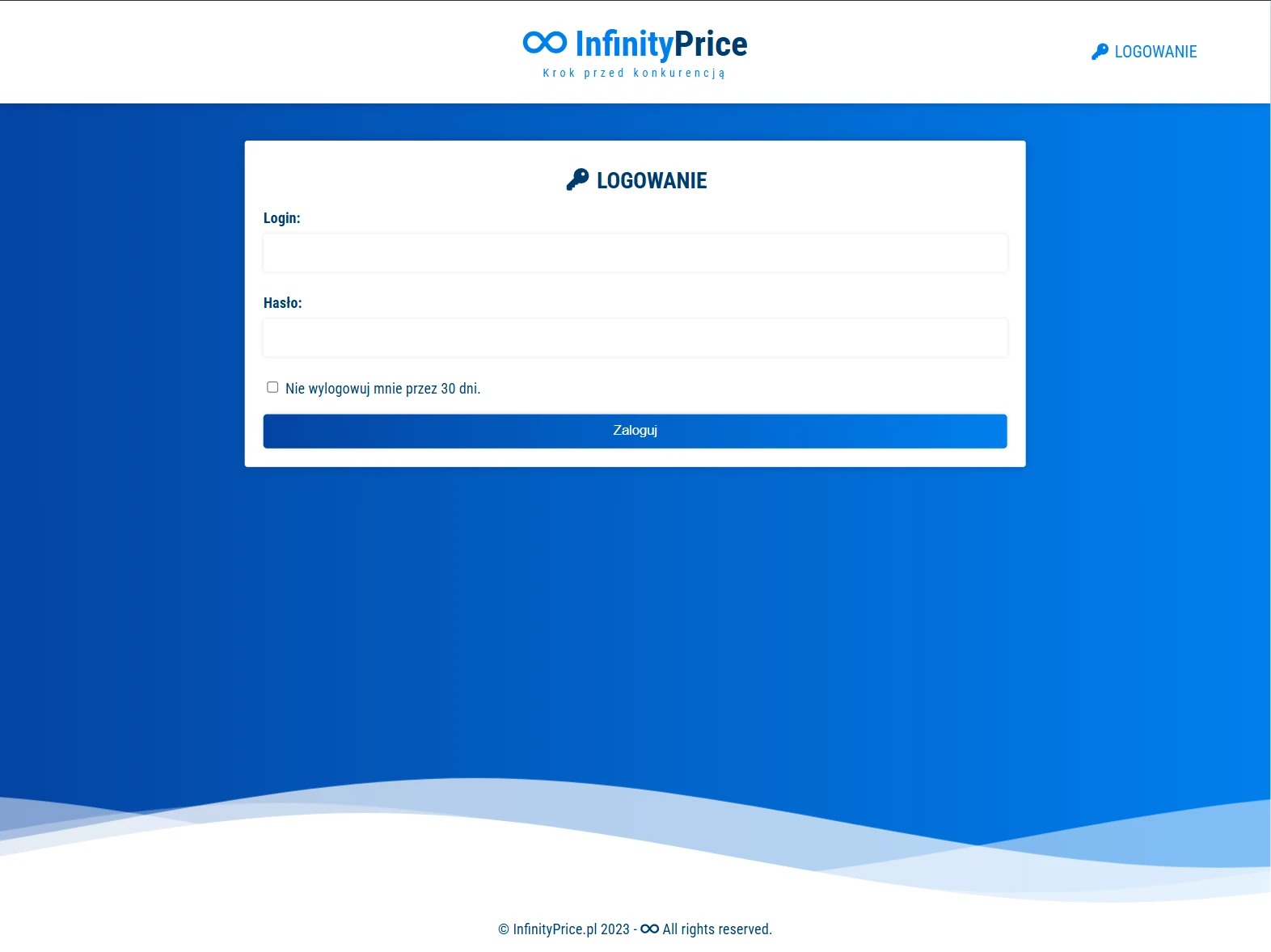 Silnik analityczny dla sprzedaży na Allegro — tablet